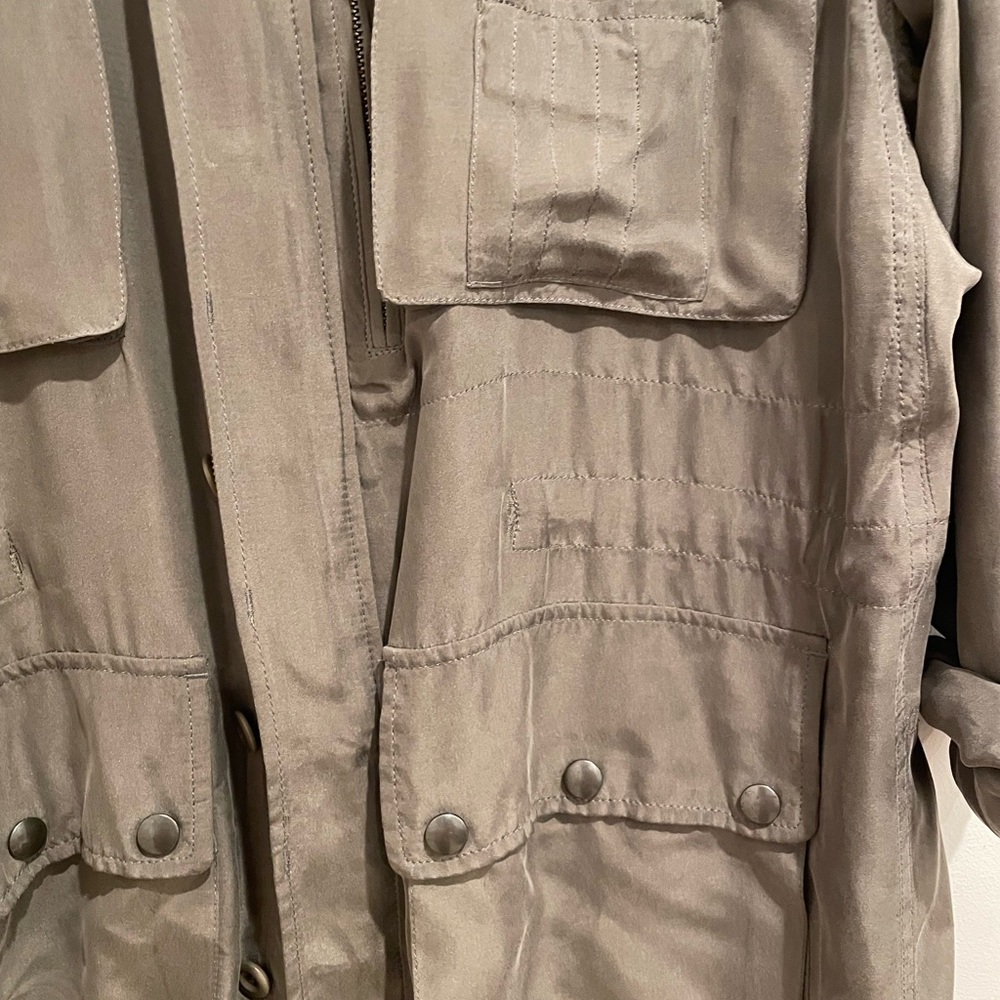 Faith Connexion Olive Military Jacket - Picture 4 of 10